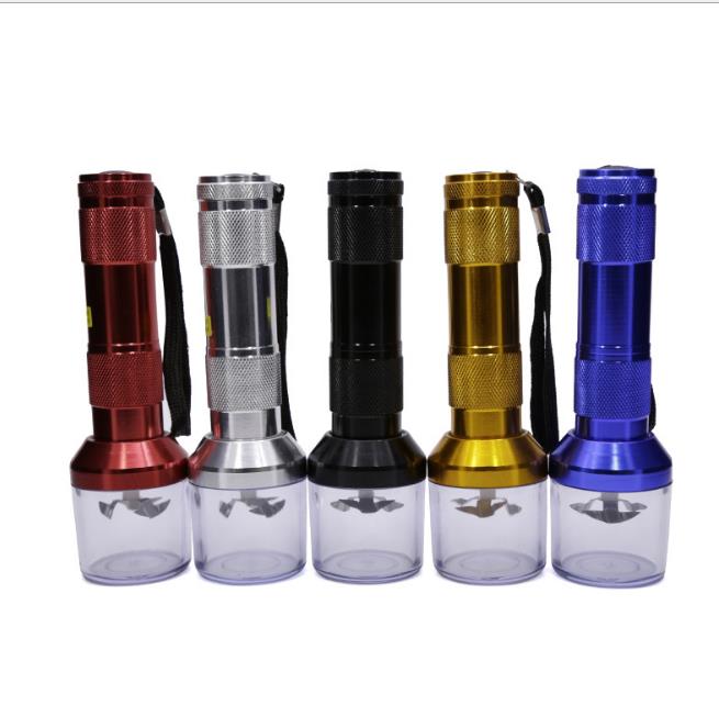 Selling Style Electric TOBACCO GRINDER Flashlight Aluminum Alloy Grinder Cigarette Machine
Selling Style Electric TOBACCO GRINDER Flashlight Aluminum Alloy Grinder Cigarette Machine