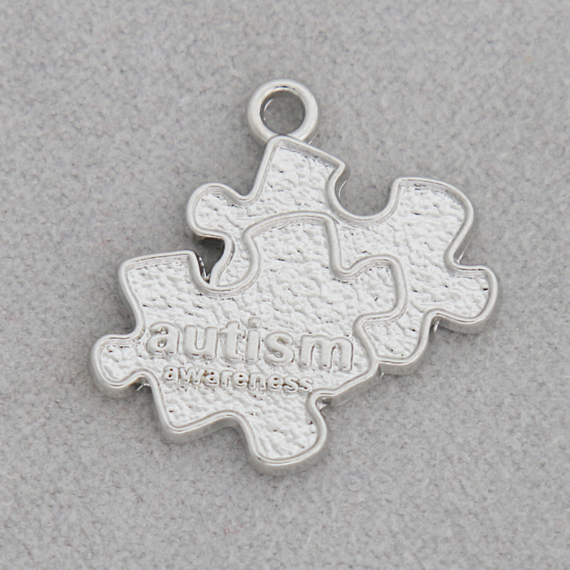 Hot Double Side Alloy Autism Awareness Charms DIY Jigsaw Puzzle Piece Accessories Charms 22*22mm AAC1251
Hot Double Side Alloy Autism Awareness Charms DIY Jigsaw Puzzle Piece Accessories Charms 22*22mm AAC1251
