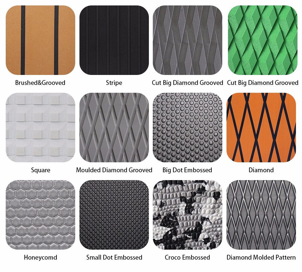 boat flooring Mats Carpets High quality EVA foam non-skip decking sheet deck pad mat