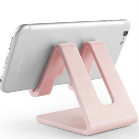 Universal BYKRSEN Desk Holder Tablet Mobile Phone Holder with Shock-proof Silicone Pad Strong Plastic Cell Phone Stand Mount