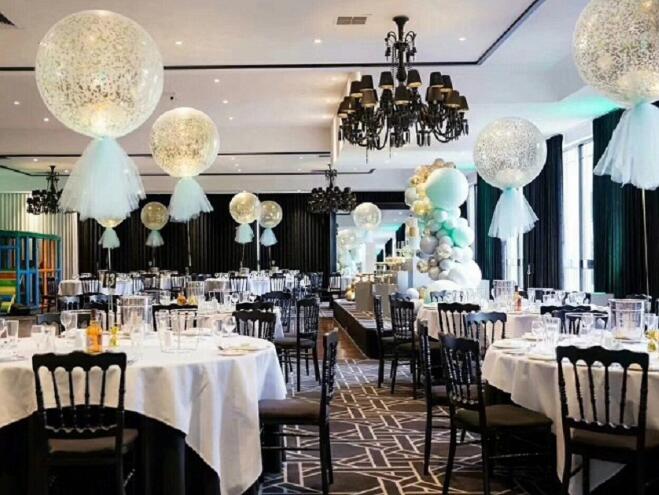 36 Inch Latex Balloons Giant Confetti Balloon Big Clear Inflatable Wedding Mariage Happy Brithday Party Decoration Favor