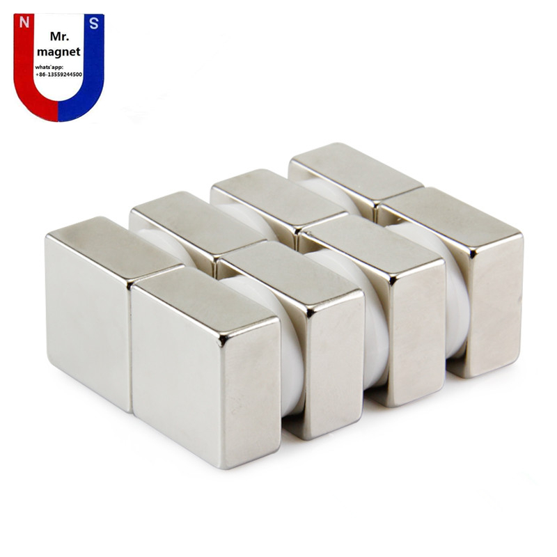 50pcs n35 202010mm permanent magnet 202010 super strong neo neodymium block 20x20x10 ndfeb magnet 20x20x10mm with nickel coating