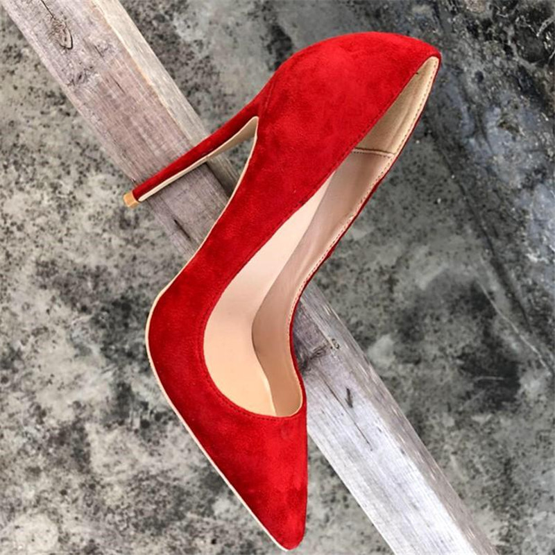 Free Shipping fashion woman women lady 2019 red suede leather Wedding heels Stiletto High Heels shoes pumps boots red 12cm sole bottom, Red 10cm
Free Shipping fashion woman women lady 2019 red suede leather Wedding heels Stiletto High Heels shoes pumps boots red 12cm sole bottom, Red 10cm