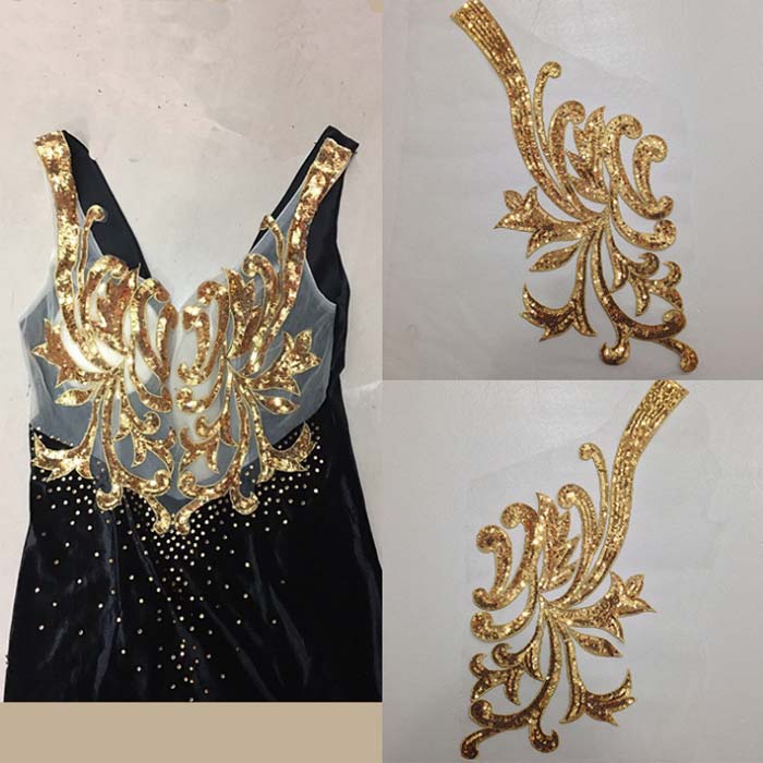 patches lace fabric collar flower Floral Embroidered Applique Trim Neckline Sewing for dress/wedding/shirt/clothing golden Sequins
patches lace fabric collar flower Floral Embroidered Applique Trim Neckline Sewing for dress/wedding/shirt/clothing golden Sequins