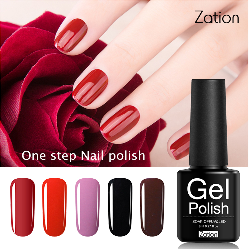 Zation One Step Gel Varnish Nail Gel for Nail Extensions Without Base Top Coat Primer 8ml 3 In 1 UV Soak Off Polishes, 6024
Zation One Step Gel Varnish Nail Gel for Nail Extensions Without Base Top Coat Primer 8ml 3 In 1 UV Soak Off Polishes, 6024