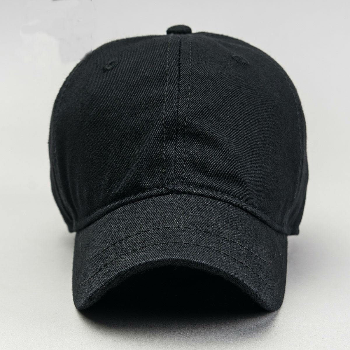 Beckyruiwu Top Quality Big Head Man Hat Male Pure Cotton Solid Color Sun Caps Men Plus Size Baseball Cap 56-61CM