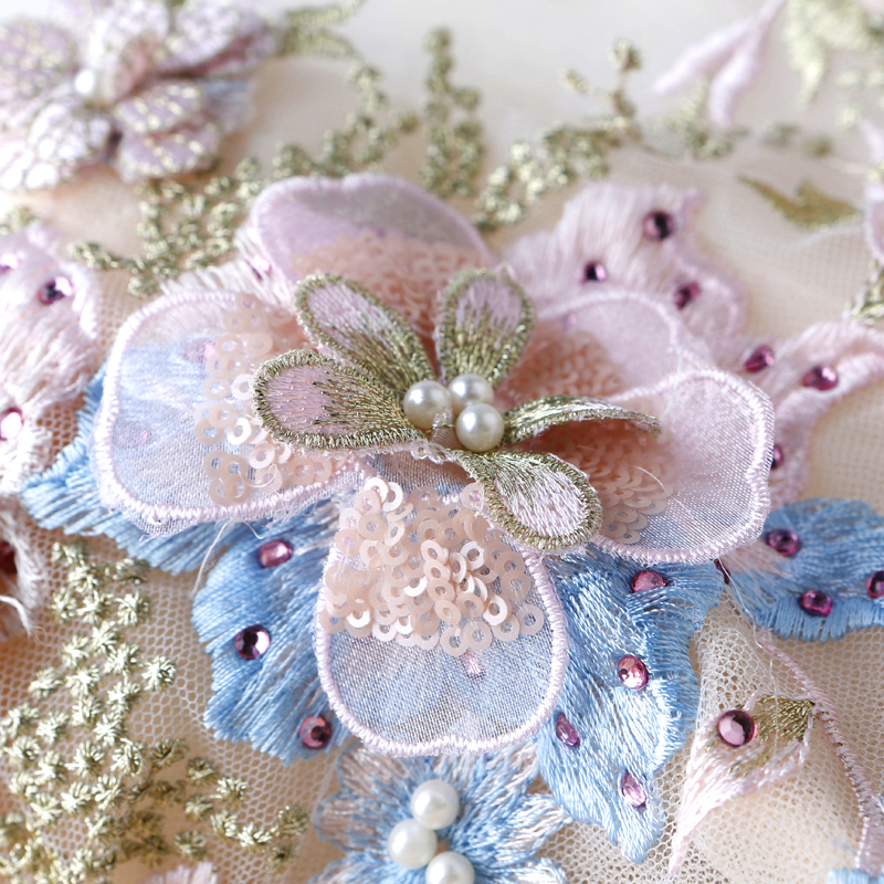 Oriental Angel's wedding Cheongsam Chinese flower fairy Light yellow bride's wedding dress birthday Party dinner annual Wear