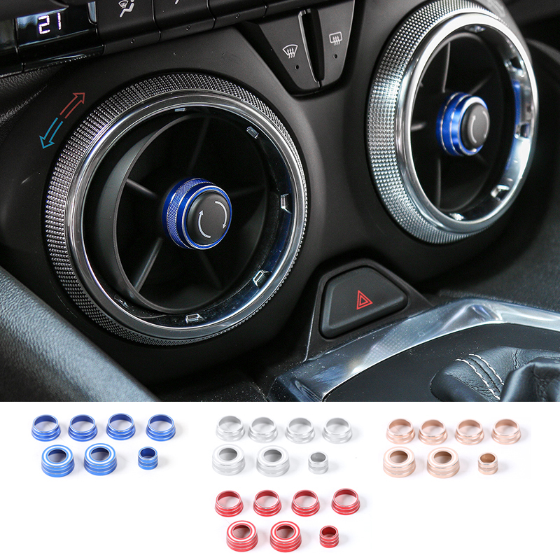Aluminum Alloy Dash Board Panel Decoration Ring For Chevrolet Camaro Car Styling Interior Accessories
Aluminum Alloy Dash Board Panel Decoration Ring For Chevrolet Camaro Car Styling Interior Accessories