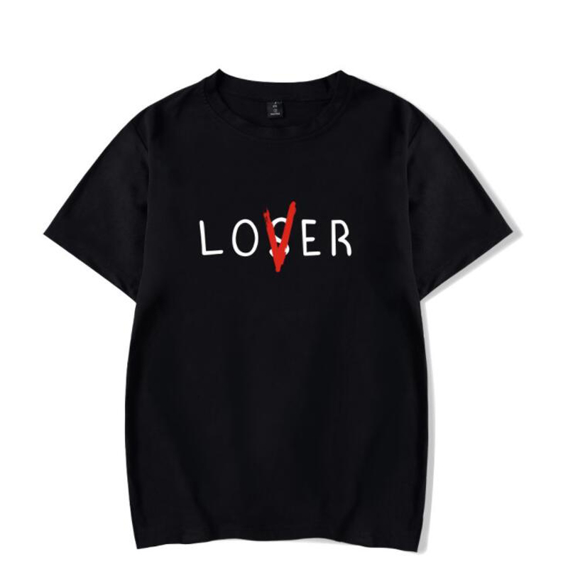 Pennywise 2018 Movie It Losers Club T Shirt Men Women Casual Short Sleeve Loser Lover It Inspired T-Shirt Tops Tee Shirt Homme, Black
Pennywise 2018 Movie It Losers Club T Shirt Men Women Casual Short Sleeve Loser Lover It Inspired T-Shirt Tops Tee Shirt Homme, Black