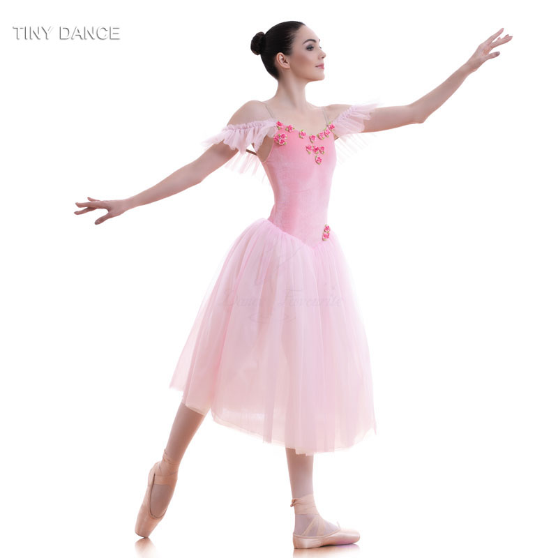 Pink Velvet Bodice and Soft Tulle Long Ballet Tutu for Girls & Women Dancing Dress Adult Ballerina Costume Romantic Tutus 18582, As pic
Pink Velvet Bodice and Soft Tulle Long Ballet Tutu for Girls & Women Dancing Dress Adult Ballerina Costume Romantic Tutus 18582, As pic