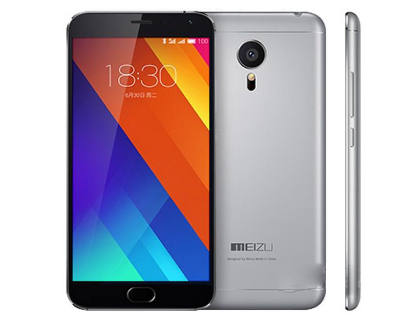 Original Meizu MX5 4G LTE Mobile Phone Helio X10 Octa Core 3GB RAM 16GB 32GB ROM Android 5.5 inch 20.7MP Camera Fingerprint ID Cell Phone
