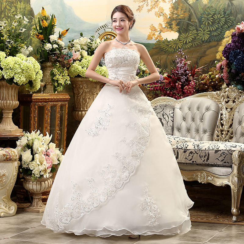 Real Photo Customized Princess Lace Wedding Dress 2018 Vintage Plus Size Wedding Dresses Bridal Gowns Vestido De Noiva