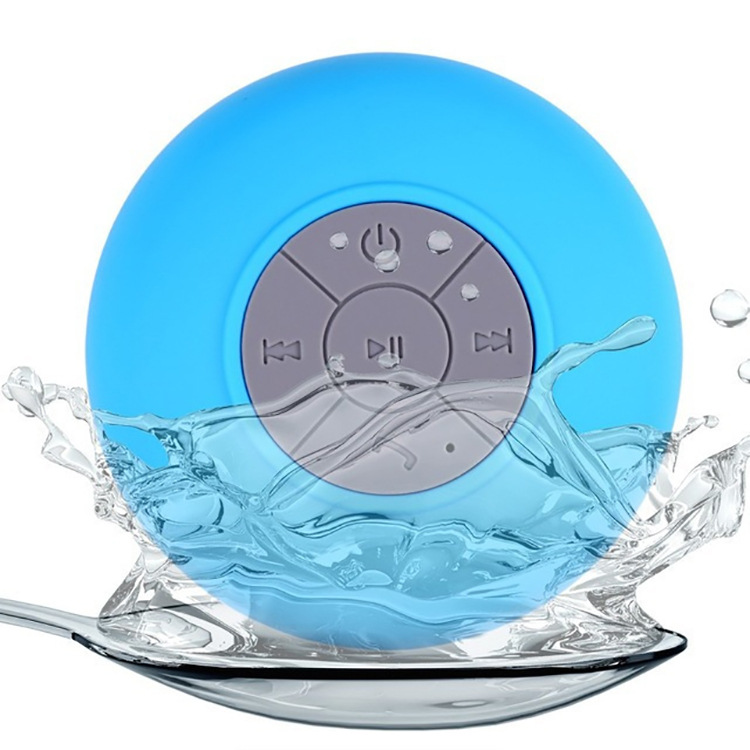 

Wireless blue tooth speakers Waterproof Bluetooth Colorful Shower Speaker BTS-06 IPX7 With Bathroom Shower Suction Cup For Iphone Android