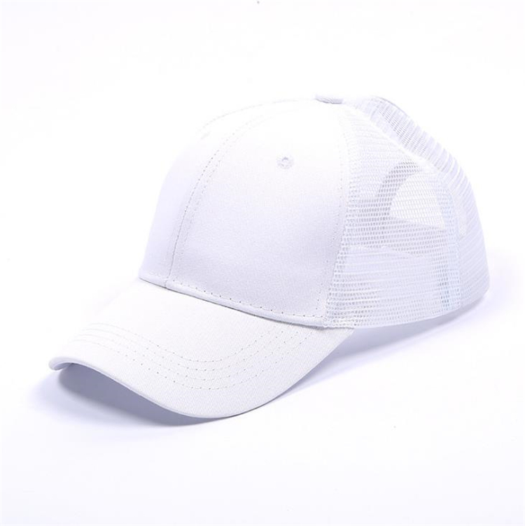 high quality Baseball Hat Ponytail Messy Buns Trucker Pony caps Plain Baseball Visor Trucker Cap kid cap T5C016