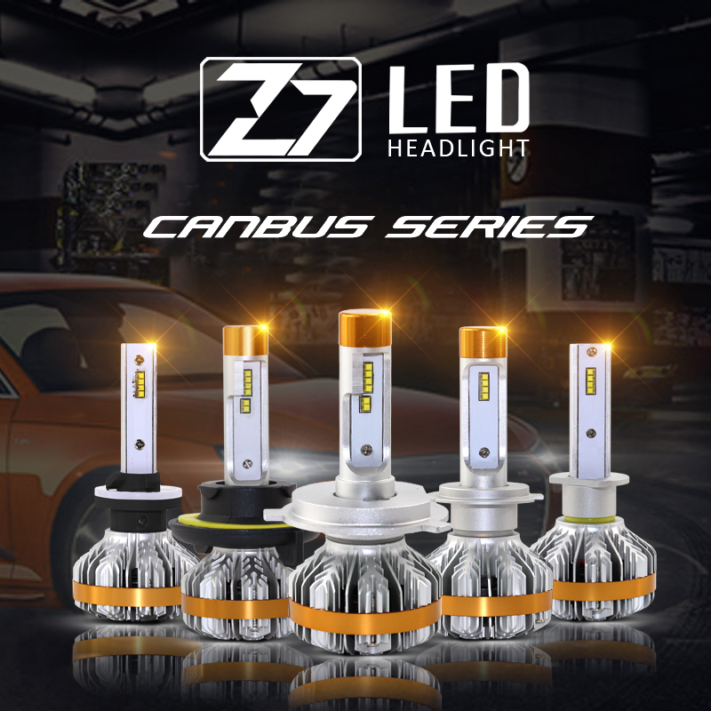 Z7 Car headlight Canbus LED Headlight Kit High Power 60W 7000LM H1 H3 H4 H7 881 9005 9007 Bulb Easy Installation Premium Quality
Z7 Car headlight Canbus LED Headlight Kit High Power 60W 7000LM H1 H3 H4 H7 881 9005 9007 Bulb Easy Installation Premium Quality