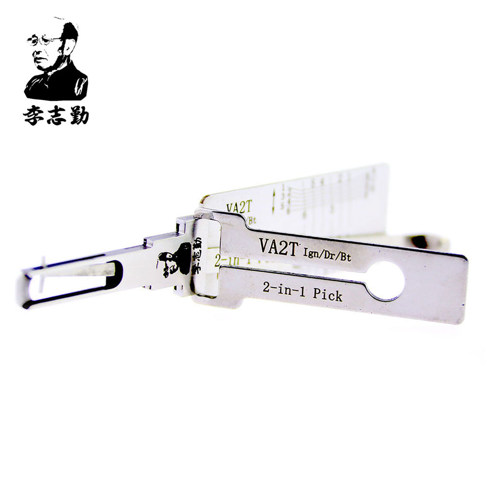 Mr. Li's Original Lishi VA2T 2in1 Decoder and Pick - Best Automotive Locks Unlock Tools on the Market
Mr. Li's Original Lishi VA2T 2in1 Decoder and Pick - Best Automotive Locks Unlock Tools on the Market