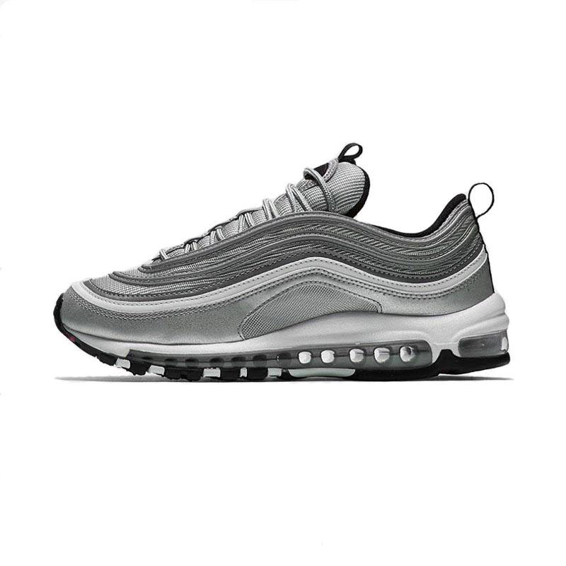 97 shoes Triple white black pink Running shoes Og Metallic Gold Silver Bullet Men trainers Women sports Shoes sneaker size 36-45
97 shoes Triple white black pink Running shoes Og Metallic Gold Silver Bullet Men trainers Women sports Shoes sneaker size 36-45