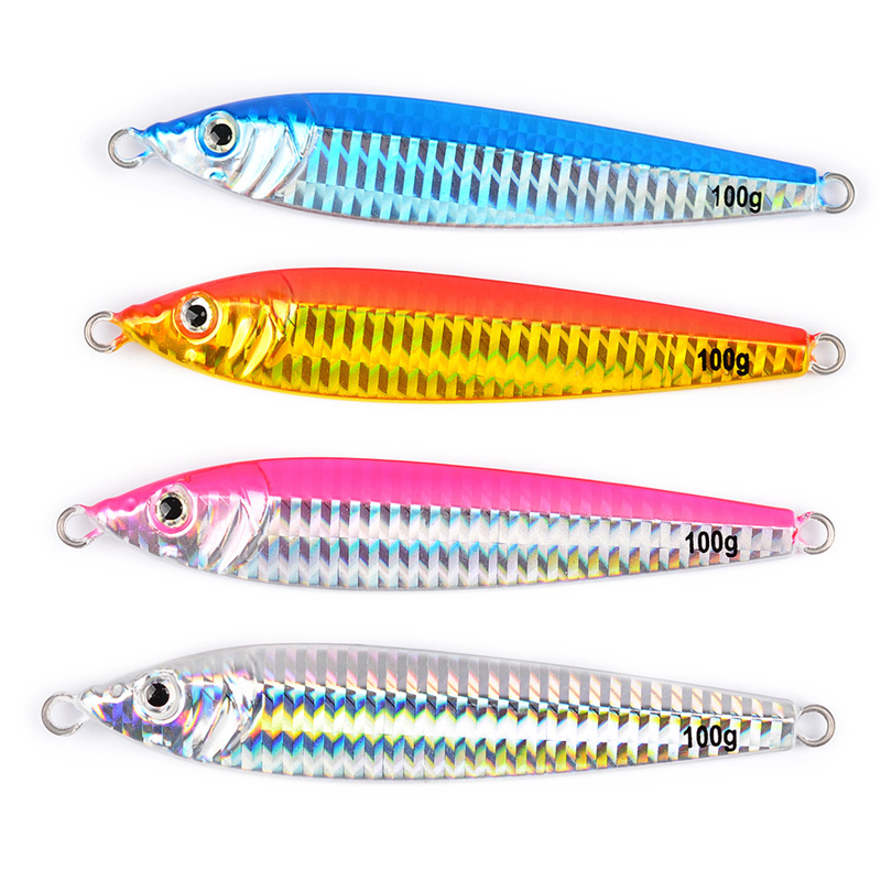 New 3D Fish Shape Lead Alloy Laser Fishing bait 60g 80g 100g Deep Diving High reflection Metal Antirust Jigs bait
New 3D Fish Shape Lead Alloy Laser Fishing bait 60g 80g 100g Deep Diving High reflection Metal Antirust Jigs bait