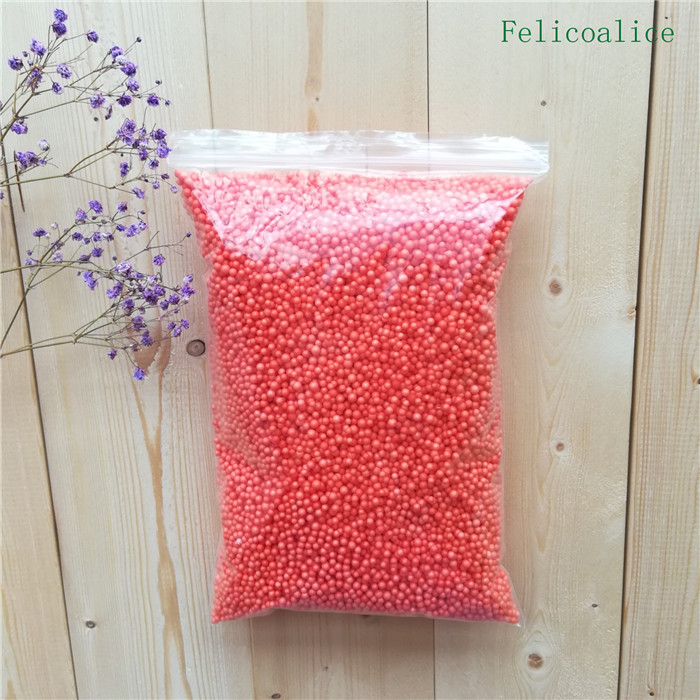1bag 7-9mm Mini Colorful Round Foam Balls Crystal Bottle Decoration Pillow/Sofa Filler Styrofoam Balls Colored Foam