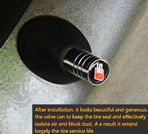 Car Sticker tire valves caps case For AUDI S A3 A4 A5 A7 A8 A6 A1 B4 B5 B6 Q3 Q5 Q7 Accessories Car Styling