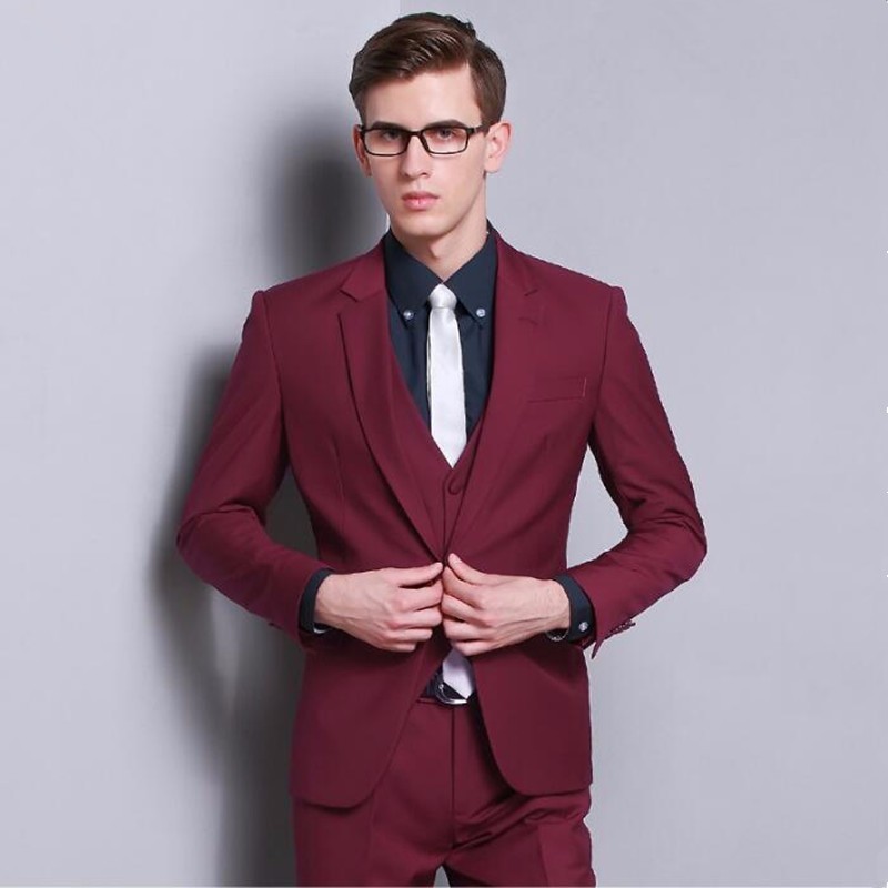 Hot Recommend--New Design Notched Lapel One Button Burgundy Wedding Men Suits Tuxedos Men Party Groomsmen Suits(Jacket+Pants+Tie+Vest)NO;222, Same as image
Hot Recommend--New Design Notched Lapel One Button Burgundy Wedding Men Suits Tuxedos Men Party Groomsmen Suits(Jacket+Pants+Tie+Vest)NO;222, Same as image