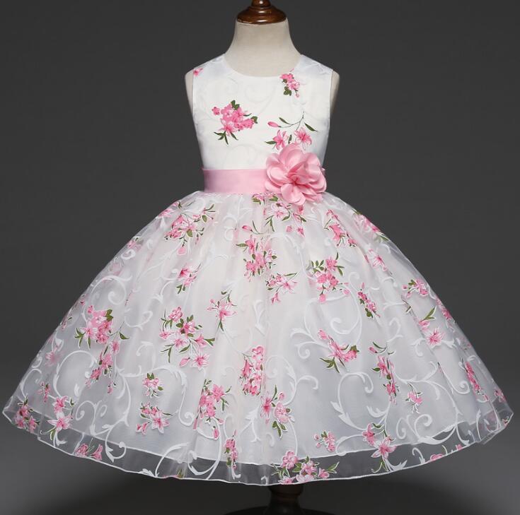New Kids Girls Floral Dress Sleeveless Flowers Printed Lace Tulle Tutu Party Dress Children Princess Ball Gown Dresses W135, As the picture
New Kids Girls Floral Dress Sleeveless Flowers Printed Lace Tulle Tutu Party Dress Children Princess Ball Gown Dresses W135, As the picture