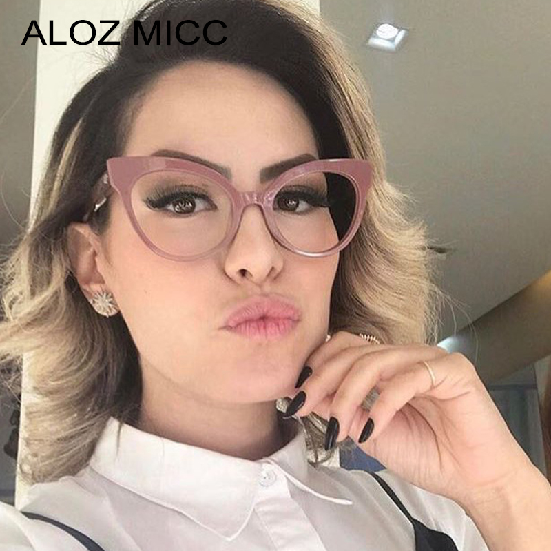 ALOZ MICC Retro Clear Glasses Frame Women High Quality Optical Eyeglasses Brand Deaign Cat eye Clear Lens Glasses A636
ALOZ MICC Retro Clear Glasses Frame Women High Quality Optical Eyeglasses Brand Deaign Cat eye Clear Lens Glasses A636