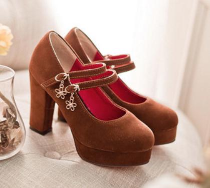 Free send 2018 new style spring round head high heel Coarse heel Shallow mouth women's shoes@77, Black
Free send 2018 new style spring round head high heel Coarse heel Shallow mouth women's shoes@77, Black