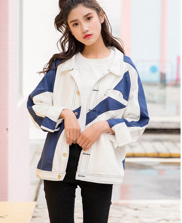 Free send Cowboy coat female spring and autumn 2018 new style arder loose and comfortable jacket, White
Free send Cowboy coat female spring and autumn 2018 new style arder loose and comfortable jacket, White