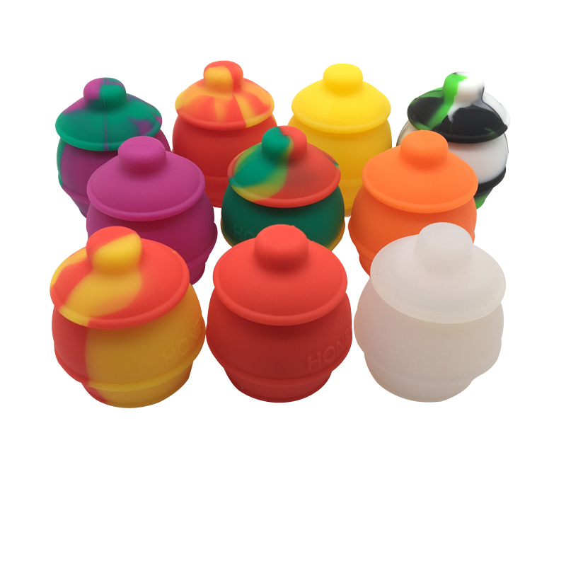 Non-stick Platinum Cured Silicone Honeypot Silicone Wax Jars Container Oil Slicks Take The Icky Out Of Sticky Free Shipping
Non-stick Platinum Cured Silicone Honeypot Silicone Wax Jars Container Oil Slicks Take The Icky Out Of Sticky Free Shipping