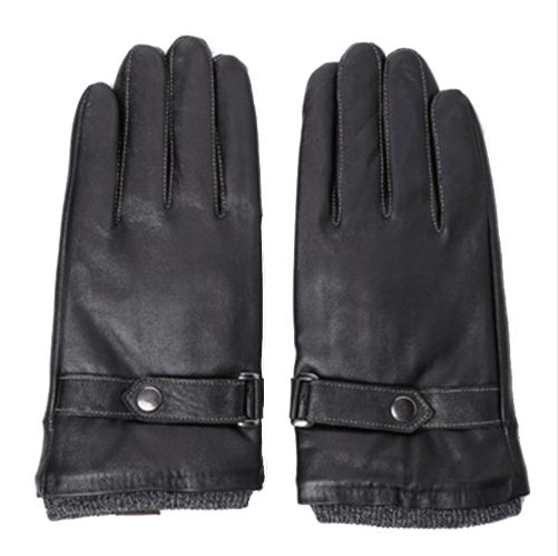 New Designer Luxury Mens Gloves High Quality Genuine Leather sheepskin Mittens Warm Winter Gloves for fashion Male Glove luvas