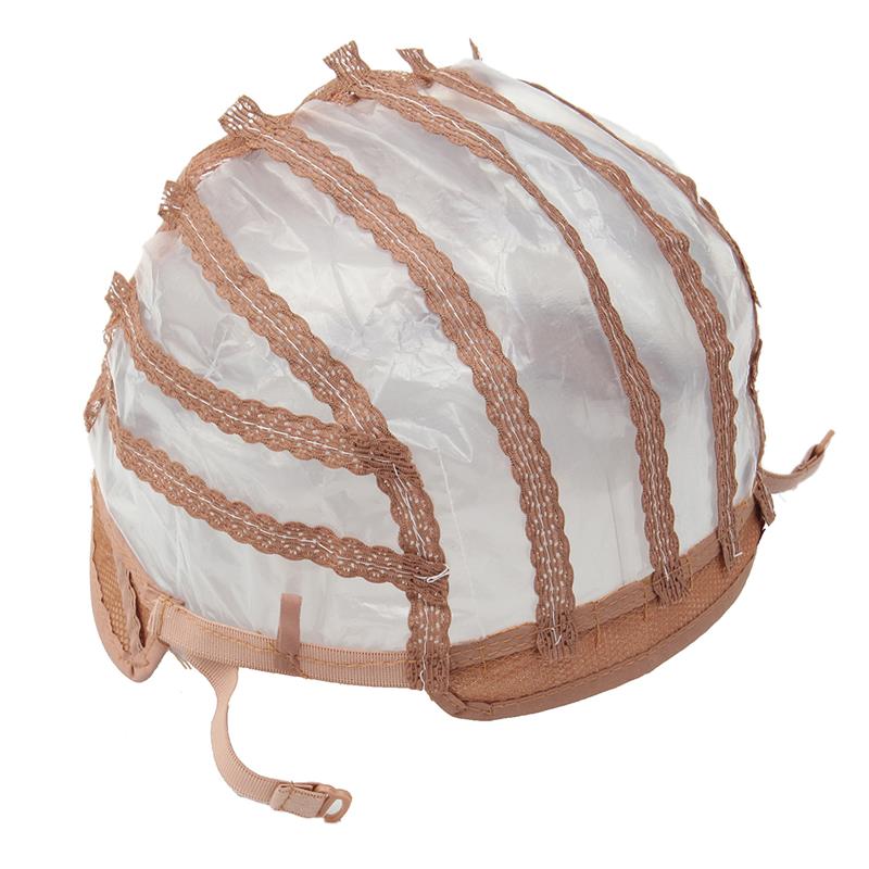 New Wig Top Stretch Mesh Caps Weaving Cap Back Adjustable Strap Hair Net For Making Wigs 3 Color X251111