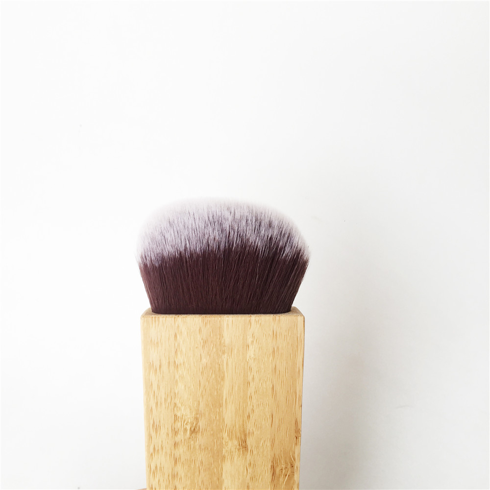 TT-SERIES swirl power contour & bronzer brush - Bamboo Blush Powder Contour Brush - Beauty Makeup Brush Blender Tool