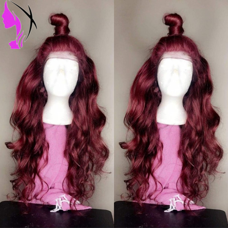 New high quality burgundy /blonde /brown / black Synthetic Lace Front Wig Glueless Body Wave cospaly wig Heat Resistant Hair for women, Natural color
New high quality burgundy /blonde /brown / black Synthetic Lace Front Wig Glueless Body Wave cospaly wig Heat Resistant Hair for women, Natural color