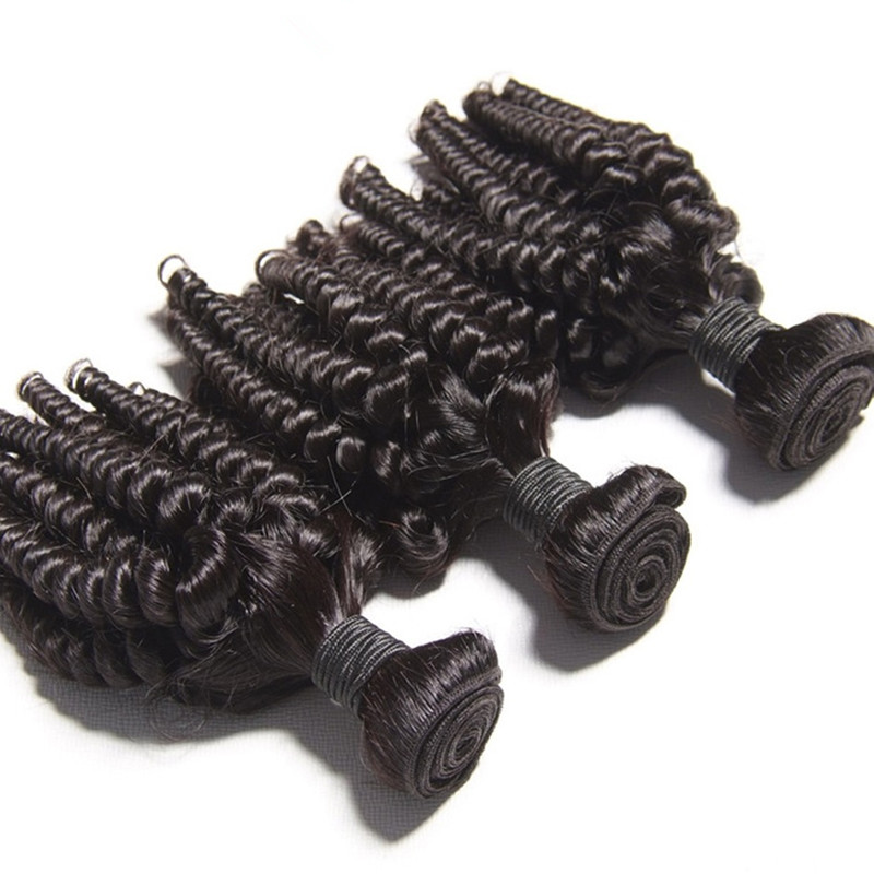 unprocessed brazilian aunty funmi virgin hair weaves romance sprial curly human hair weft natural black color fumi hair bouncy curls