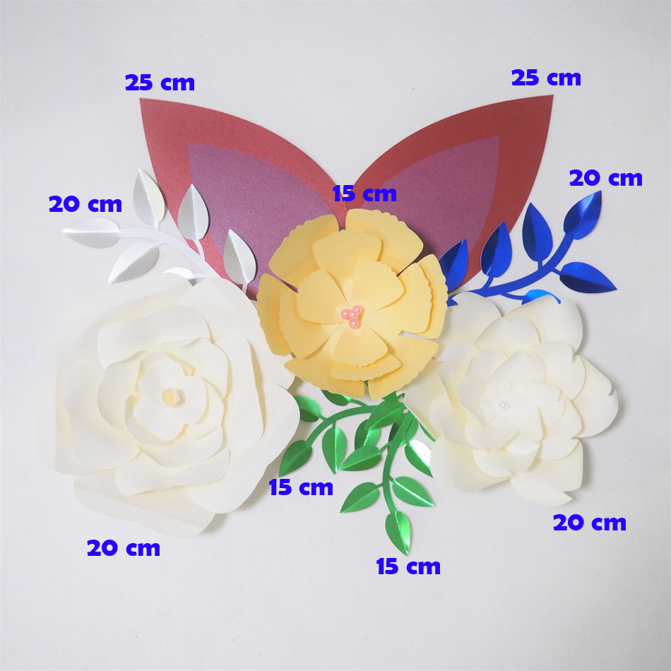 DIY Giant Paper Flowers Artificial Rose Fleurs Artificielles Backdrop 3pcs+ 4 Leave + 2 Ears Wedding Nursery Decor With Video Fake Flowers, As
DIY Giant Paper Flowers Artificial Rose Fleurs Artificielles Backdrop 3pcs+ 4 Leave + 2 Ears Wedding Nursery Decor With Video Fake Flowers, As
