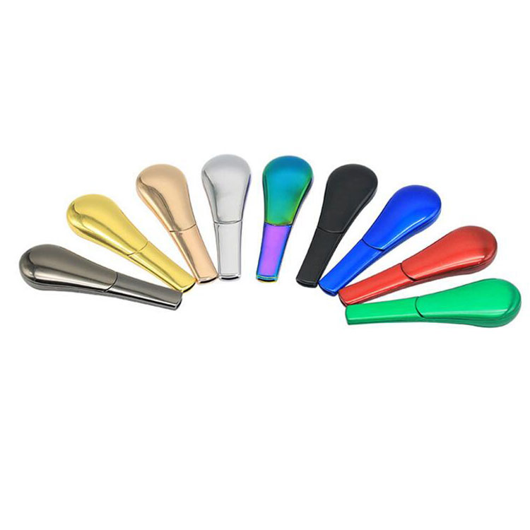 Wholesale Spoon laddle Herb Cigar Metal Smoking Pipe Zinc Alloy bubblers pipes smoking accessories for dry herb vaporizer tobacco pipe
Wholesale Spoon laddle Herb Cigar Metal Smoking Pipe Zinc Alloy bubblers pipes smoking accessories for dry herb vaporizer tobacco pipe