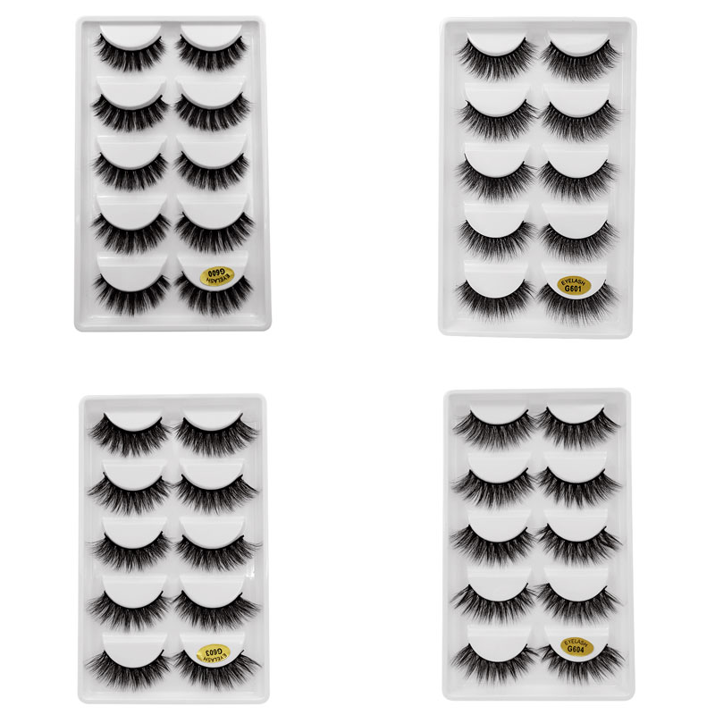 5pairs/set 3D Mink False EyeLashes Thick Plastic Black Cotton Full Strip Fake Eye Lashes For Party Make Up Tool With Cosmetic
5pairs/set 3D Mink False EyeLashes Thick Plastic Black Cotton Full Strip Fake Eye Lashes For Party Make Up Tool With Cosmetic