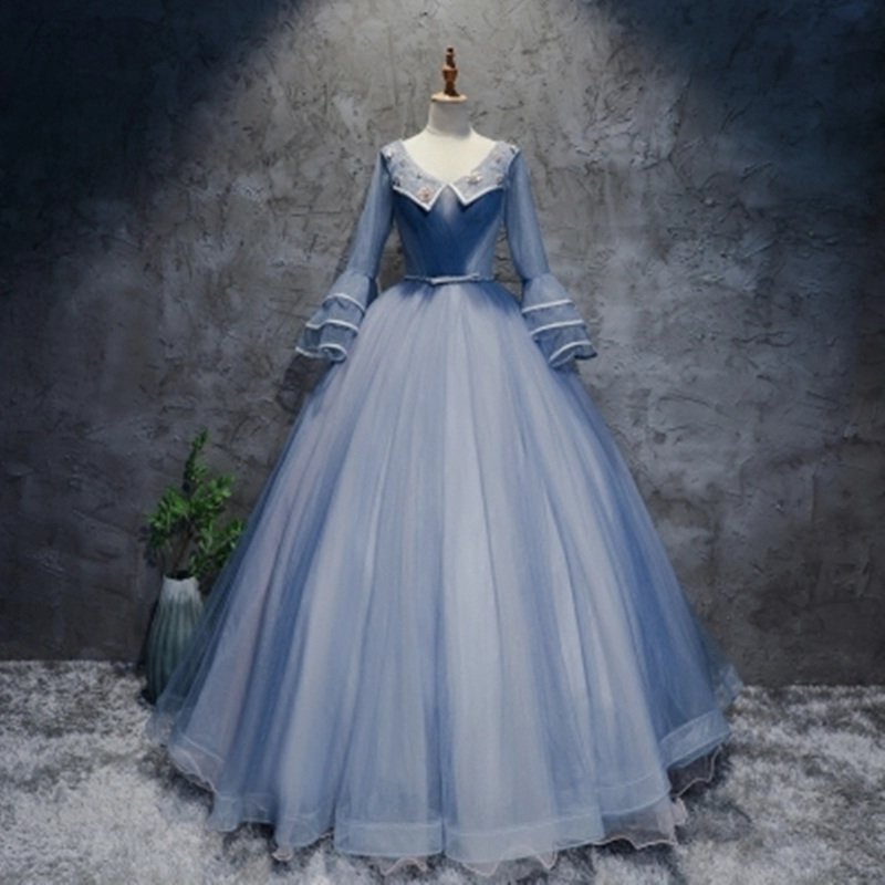 2018 New Princess Long Sleeve Sweetheart Appliques Bow Ball Gown Quinceanera Dresses Sweet 16 Dresses Debutante 15 Year Party Dress BQ57, Same as picture
2018 New Princess Long Sleeve Sweetheart Appliques Bow Ball Gown Quinceanera Dresses Sweet 16 Dresses Debutante 15 Year Party Dress BQ57, Same as picture