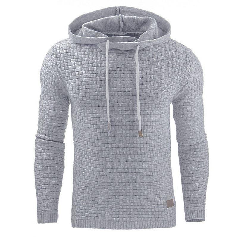 Hoodies Men 2017 Brand Male Long Sleeve Solid Color Hooded Sweatshirt Mens Hoodie Tracksuit Sweat Coat Casual Sportswear