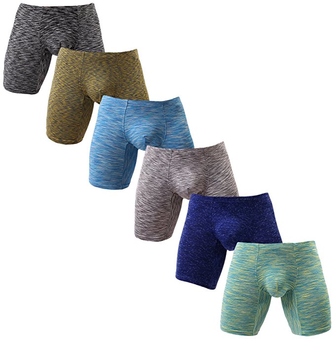 Men's Ultra Soft No Ride Up Boxer Briefs Long Leg Underwear Low Rise Trunks Modern Summer New Fit Boxer Brief KC-NewN518 S-XL, Black;white
Men's Ultra Soft No Ride Up Boxer Briefs Long Leg Underwear Low Rise Trunks Modern Summer New Fit Boxer Brief KC-NewN518 S-XL, Black;white