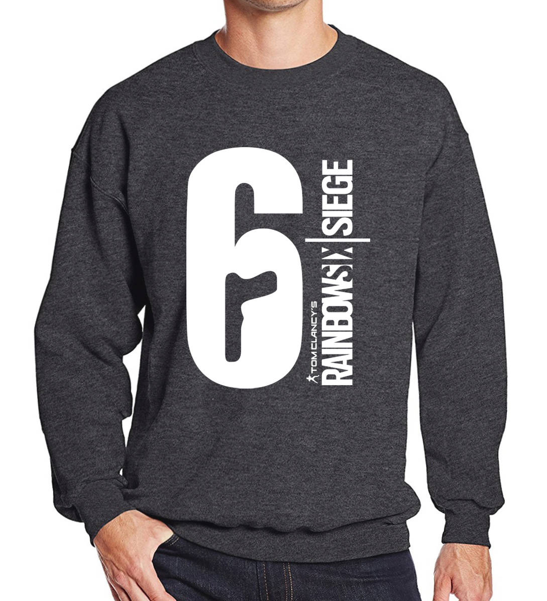 2018 Spring Streetwear Hoodies For Men Tracksuit Tom Clancy' Rainbow Six Siege Print Sweatshirt Hip Hop Cosplay Costume Hoodie, Dark gray
2018 Spring Streetwear Hoodies For Men Tracksuit Tom Clancy' Rainbow Six Siege Print Sweatshirt Hip Hop Cosplay Costume Hoodie, Dark gray