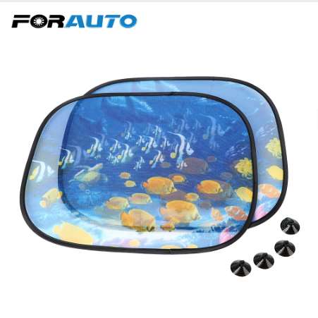 2Pcs Car Curtain Side Window Screen Sunshades Windscreen Cover Windshield Shade with Suction Car-styling Exterior Accessories
2Pcs Car Curtain Side Window Screen Sunshades Windscreen Cover Windshield Shade with Suction Car-styling Exterior Accessories
