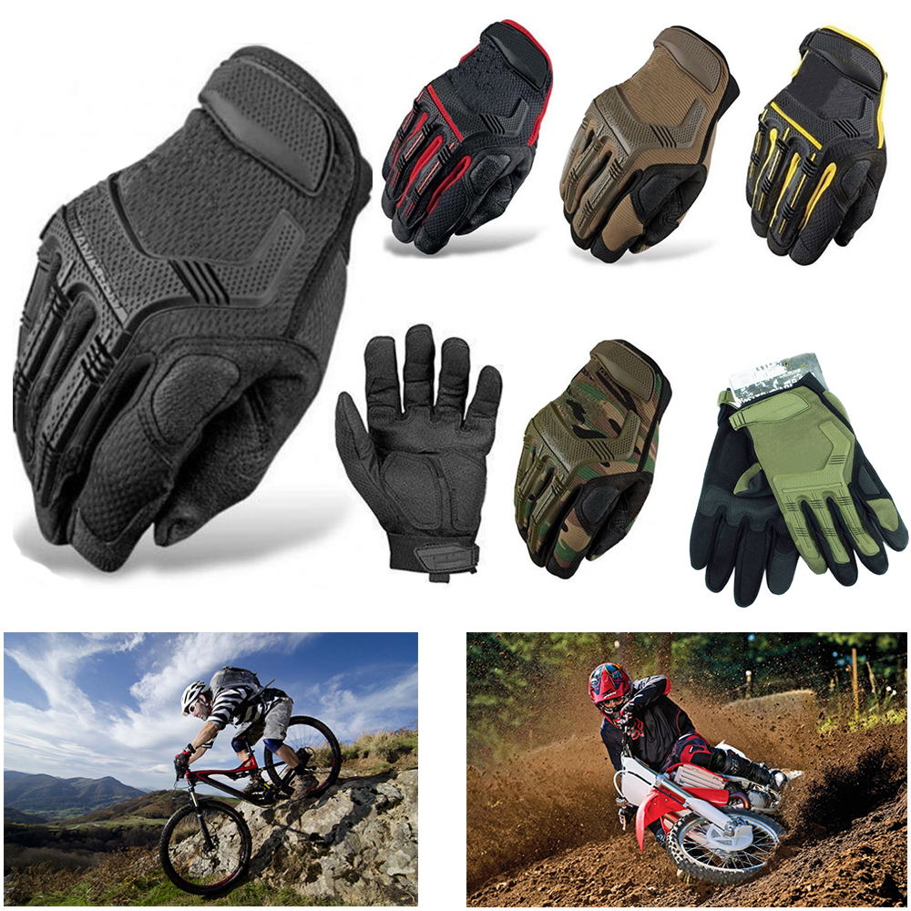 New 2018 Full Finger M-PACT Tactical Gloves Military Bike Race Sport Paintball Army Camo Outdoor Men Wear
New 2018 Full Finger M-PACT Tactical Gloves Military Bike Race Sport Paintball Army Camo Outdoor Men Wear