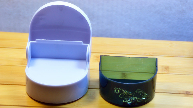 Mini electric jewelry cleaner necklace rings bracelets cordless sonic cleaner jewelry vibrate cleaning machine Simple practical tools