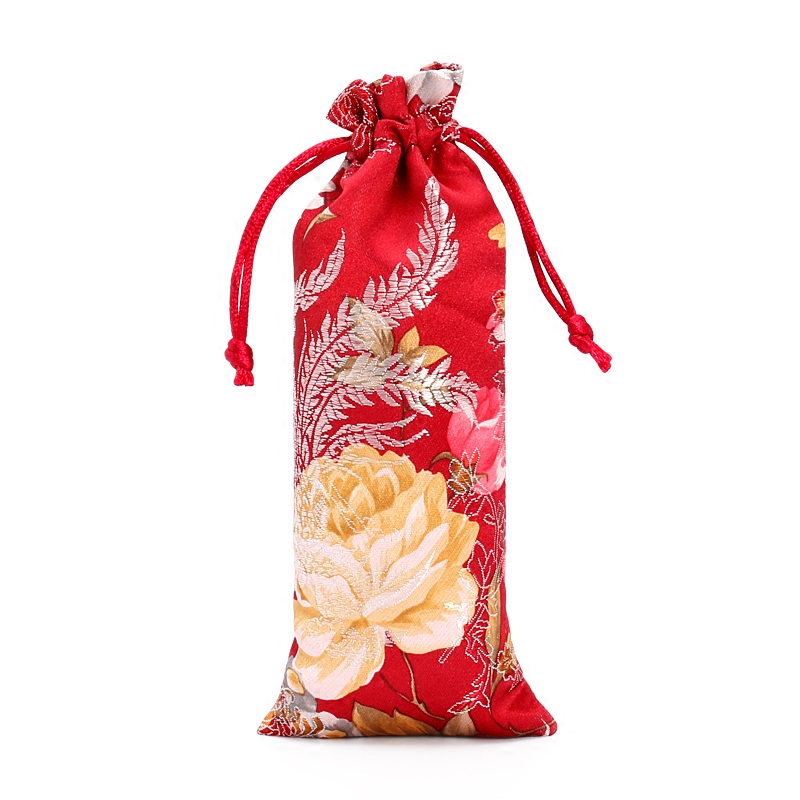 New Lengthen Chinese Fabric Gift Bag Floral Combs Jewelry Silk Brocade Pouch Small Drawstring Bags for Packaging 7x18 cm 3pcs/lot
New Lengthen Chinese Fabric Gift Bag Floral Combs Jewelry Silk Brocade Pouch Small Drawstring Bags for Packaging 7x18 cm 3pcs/lot