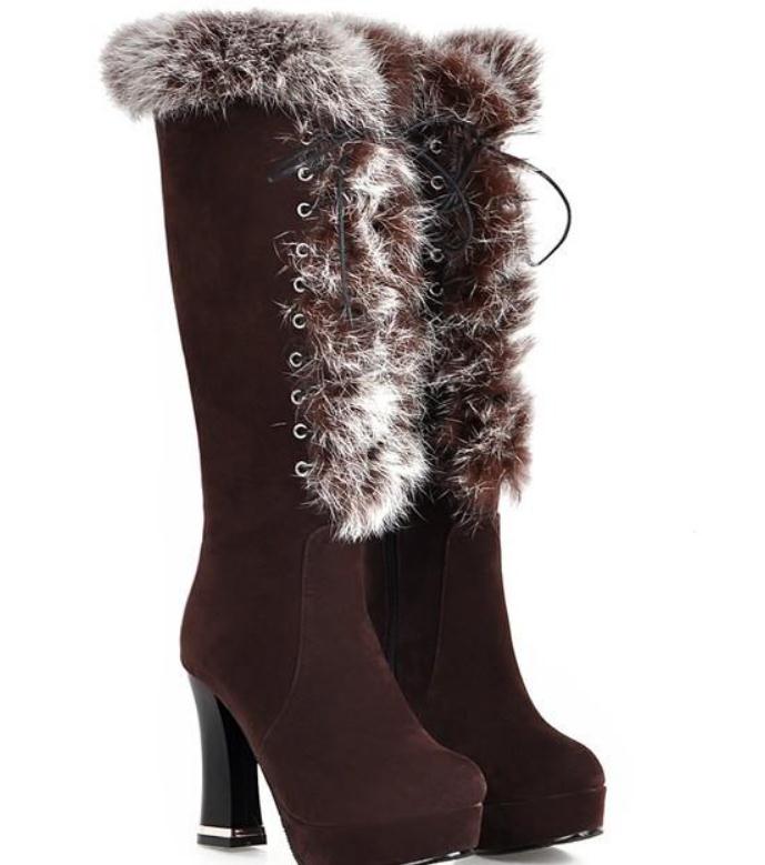 Free send 2018 new style winter round head Coarse heel High-heeled Plus velvet Keep warm women long boots, Black
Free send 2018 new style winter round head Coarse heel High-heeled Plus velvet Keep warm women long boots, Black