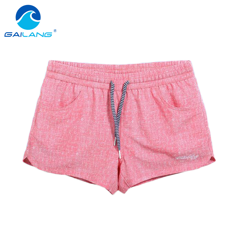 Gailang Brand Quick-drying Women shorts Swimwear Swimsuits Woman boardshorts polyster new Trunks Casual Trunks от DHgate WW