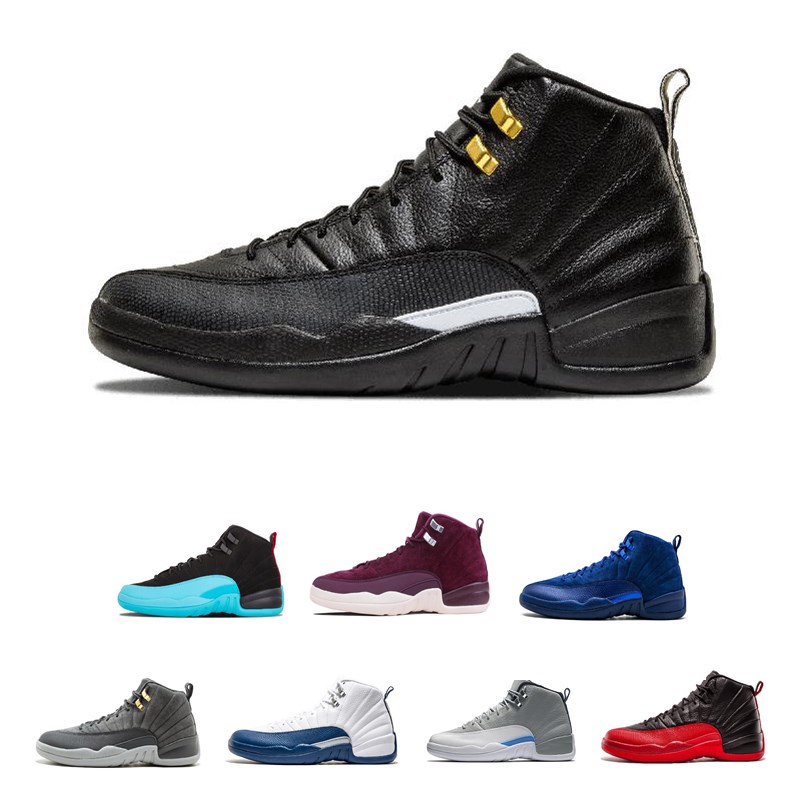 Luxury Basketball shoes 12 12s Bordeaux Dark Grey wool white Flu Game UNC Gym red taxi gamma french blue Suede sneaker Sports size8-13
Luxury Basketball shoes 12 12s Bordeaux Dark Grey wool white Flu Game UNC Gym red taxi gamma french blue Suede sneaker Sports size8-13