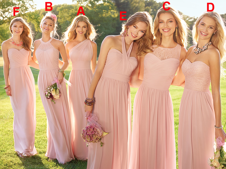Burgundy Long Lace Chiffon Bridesmaid Dresses Mismatched Popular Custom Short Bridesmaid Dress For Wedding Guest